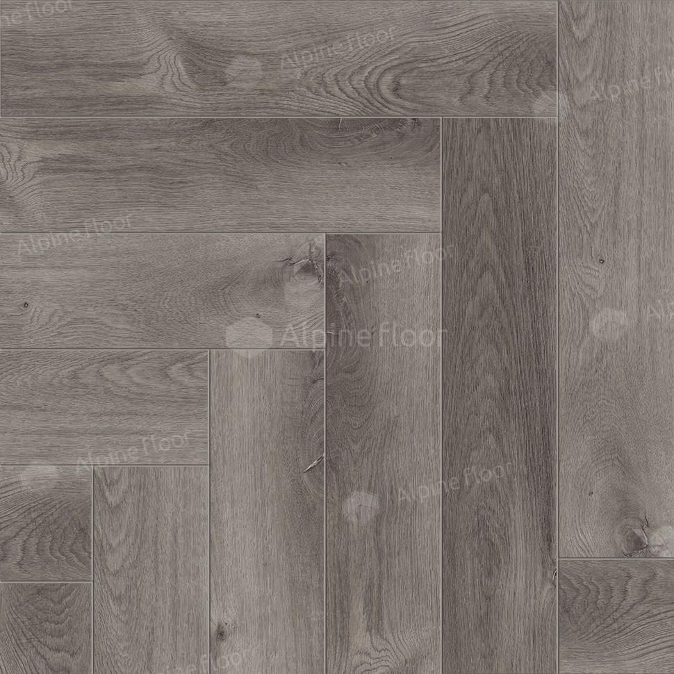 SPC ламинат ALPINE FLOOR PARQUET LIGHT 4V 43кл Дуб Мерга ЕСО 13-13
