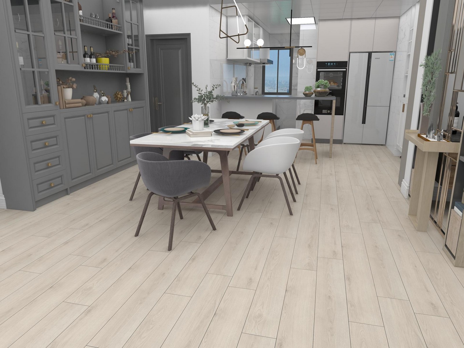 SPC ламинат ALTA STEP Gusto 4V 34кл Дуб баноффи New Lock (уп.3,069м2-14шт)