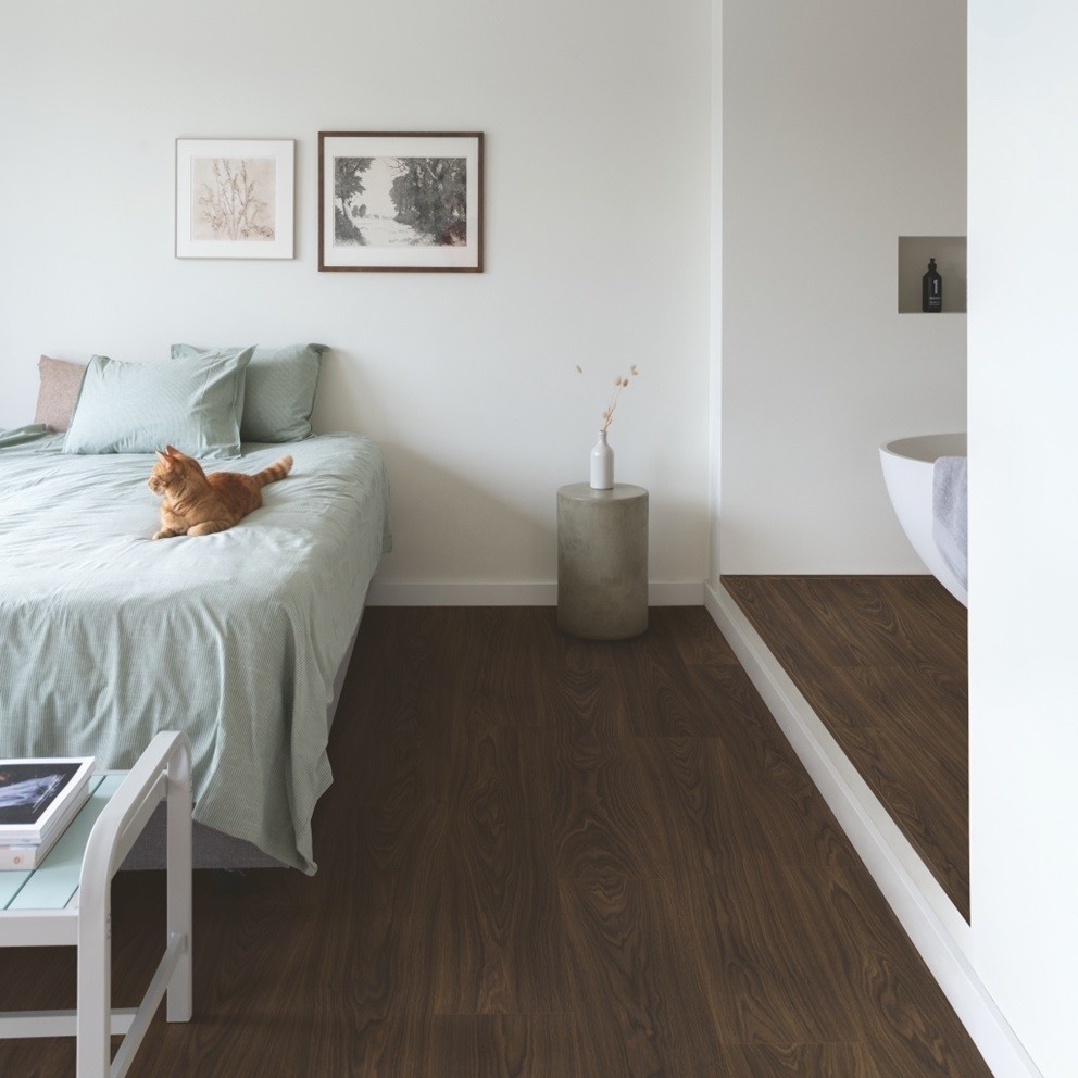 Ламинат Quick Step Classic 4V 32кл Дуб мокко коричневый CLH5797 Ламинат Quick Step Classic 4V 32кл Дуб мокко коричневый CLH5797