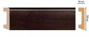 Плинтус напольный DECOMASTER D234 2400*58*16мм 433