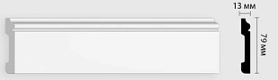 Напольный плинтус DECOMASTER D005 2400*79*13мм 115