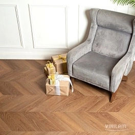 SPC ламинат VINILAM PARQUET CHEVRON 4V 43кл Шеврон Плезир I1651102