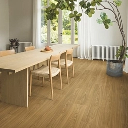 Ламинат Quick Step Classic 4V 32кл Дуб термо натуральный CLH5796