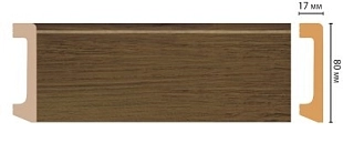 Плинтус напольный DECOMASTER D235 2400*80*17мм 88