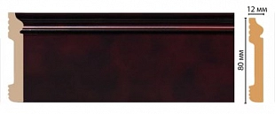 Напольный плинтус DECOMASTER D005 2400*79*13мм 62