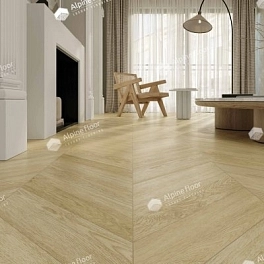 LVT ламинат ALPINE FLOOR CHEVRON ALPINE 43кл Дуб Ваниль Селект ECO 20-2