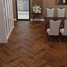Ламинат Norland Herringbone Elegant Strong LF304-19 Орех Кипр 
